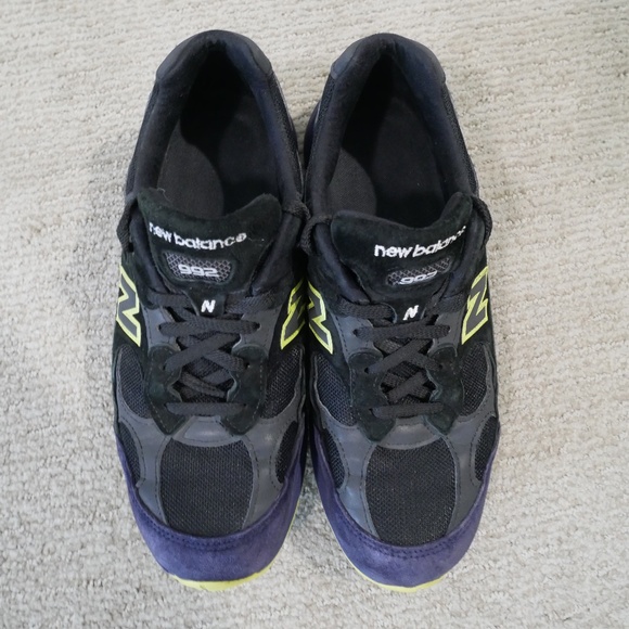 New Balance Mens 992 Made in USA 'Black Purple' Athletic Shoes~ - Picture 4 of 13